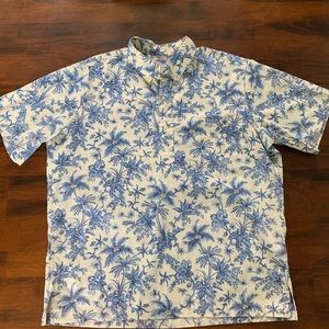 Reyn Spooner Aloha Shirt Coconut Trees